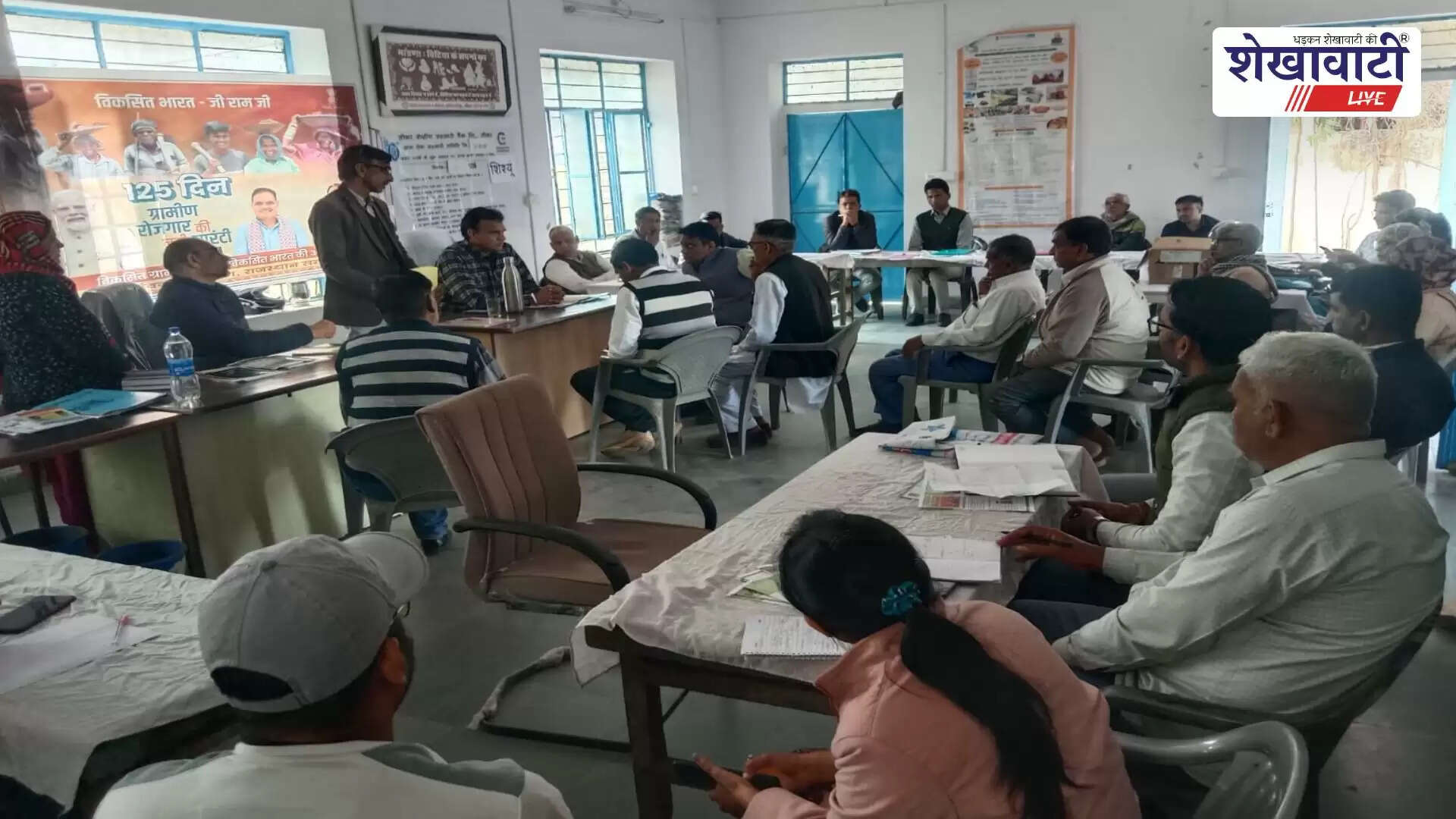 सीकर में ग्राम उत्थान शिविर रानोली का निरीक्षण, सेवाओं की समीक्षा