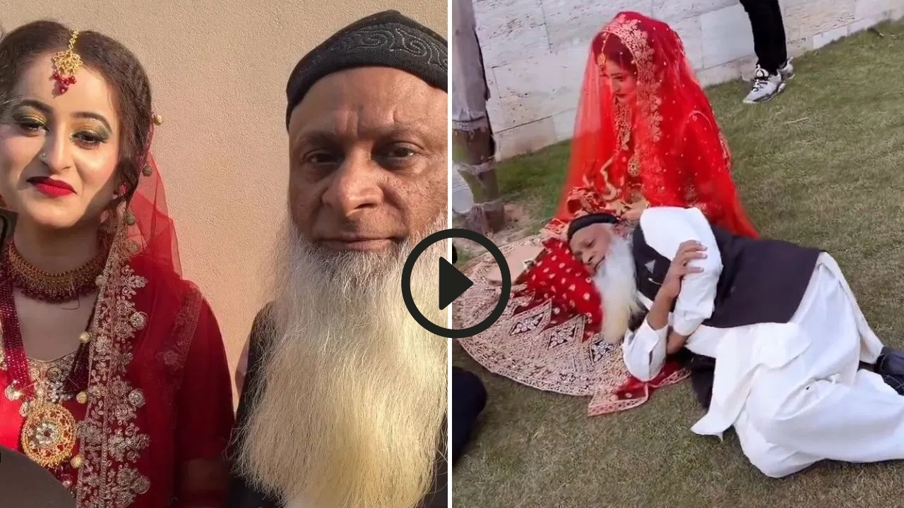 Viral Groom Video: 70 के चचा ने 26 की नई नवेली दुल्हन संग किया फोटोशूट; तुरंत वायरल वायरल हुआ वीडियो