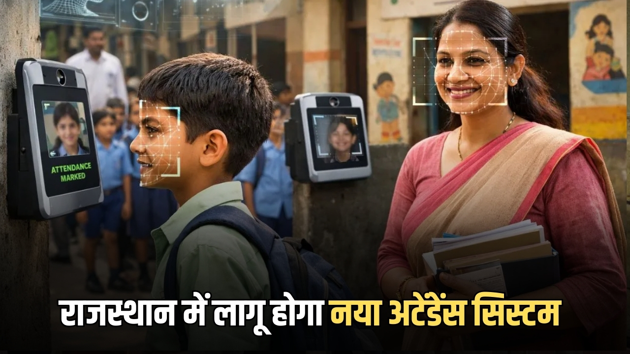 Rajasthan : राजस्थान में शिक्षकों और बच्चों के लिए लागू होगा नया अटेंडेंस सिस्टम, 1 अप्रेल से लागु करने की तैयारी