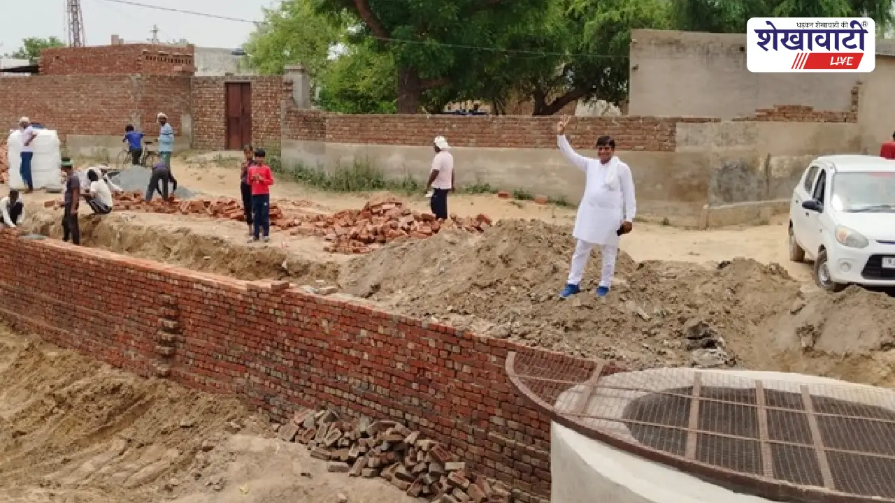 चांदगोठी में रिचार्ज स्ट्रक्चर से जलभराव से राहत