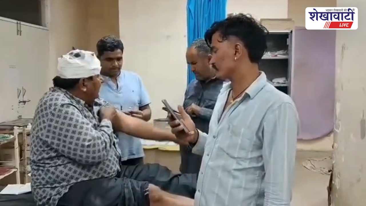 Churu News : जमीनी विवाद में कुल्हाड़ी से हमला, एक घायल