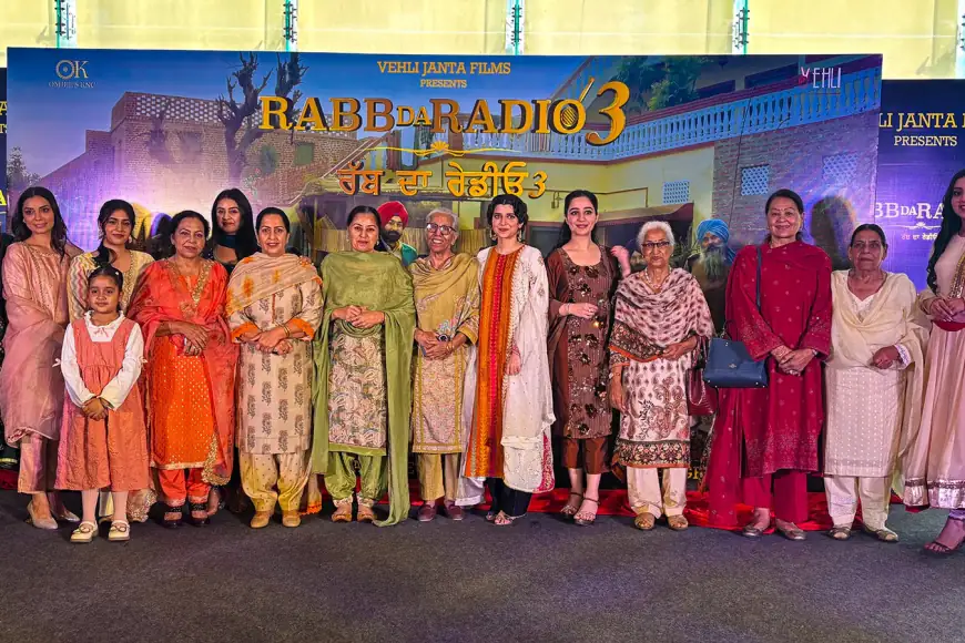 Rabb Da Radio 3 Poster, First Song Released on Women’s Day