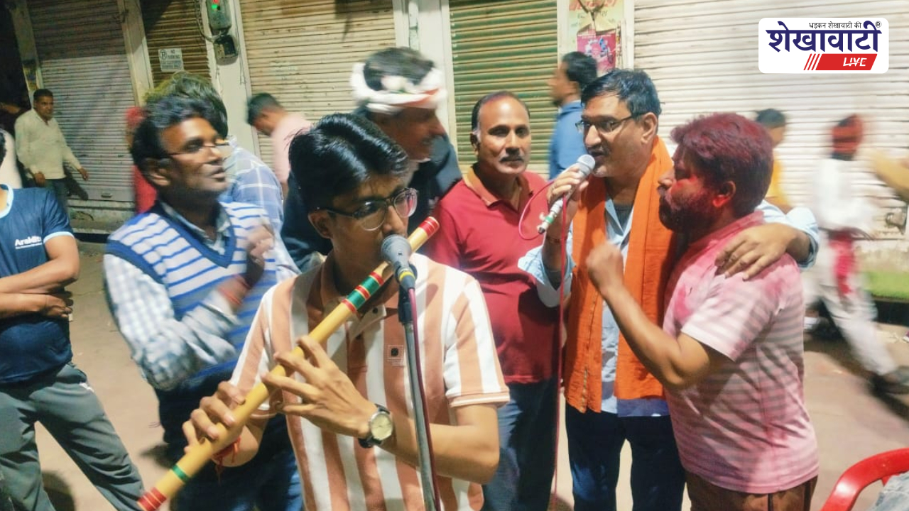 Jhunjhunu News : उदयपुरवाटी में राज होलिका दहन, गींदड़ में उमड़ा उत्साह