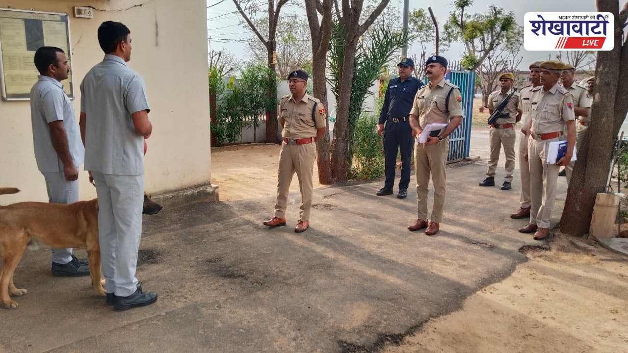 Jhunjhunu News : झुंझुनूं में नए एसपी एक्शन में: कंट्रोल रूम- साइबर थाना निरीक्षण