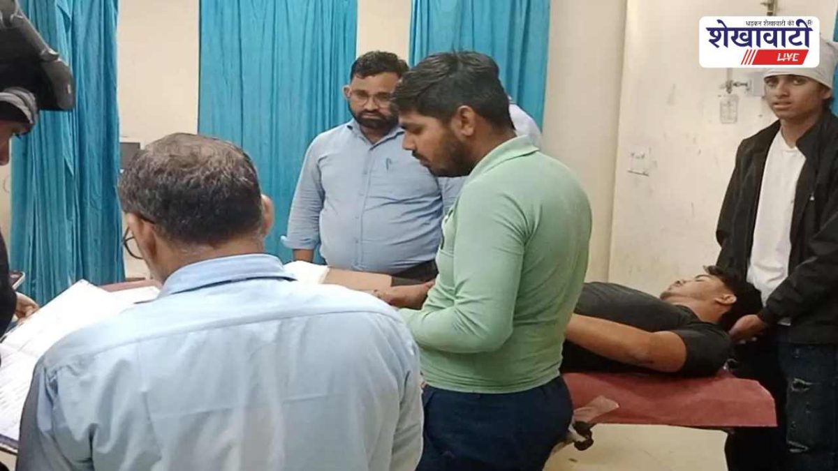 Churu News : सालासर जा रहे 2 युवक हादसे में घायल