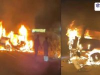 चूरू में भीषण सड़क हादसा: बोलेरो-डंपर टक्कर में 3 जिंदा जले