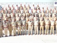 झुंझुनूं पुलिस लाइन में स्थापना दिवस समारोह, 41 कर्मी सम्मानित