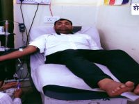 झुंझुनूं में विकास आल्हा ने 28वीं बार किया रक्तदान