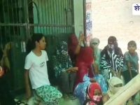 Churu News : शराब दुकान के विरोध में प्रदर्शन