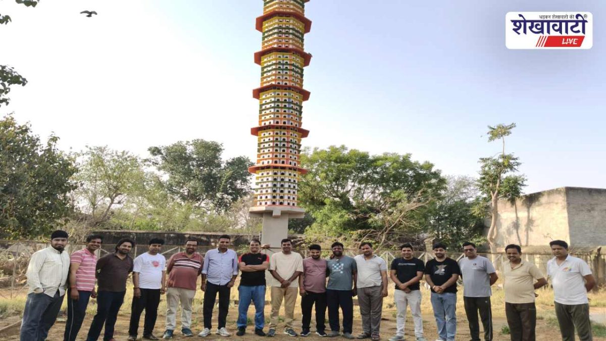 Jhunjhunu News : पशु सेवा: 10 पानी टंकियां स्थापित, हर रविवार चारा