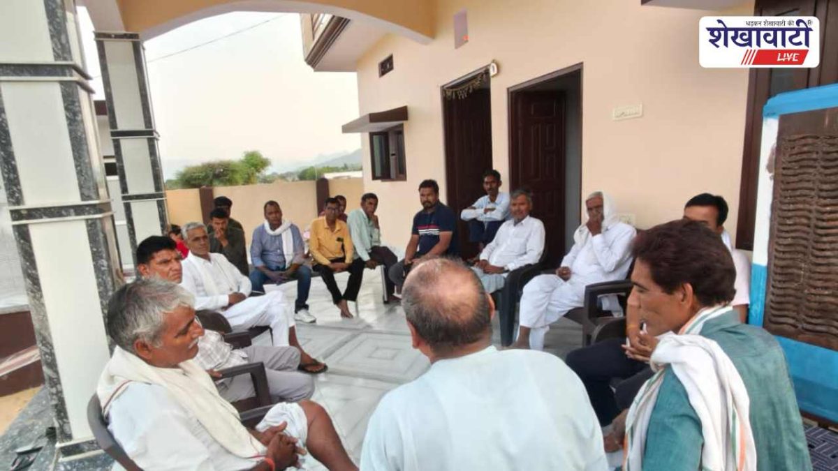 Jhunjhunu News : पेयजल संकट गहराया, ग्रामीणों की बैठक