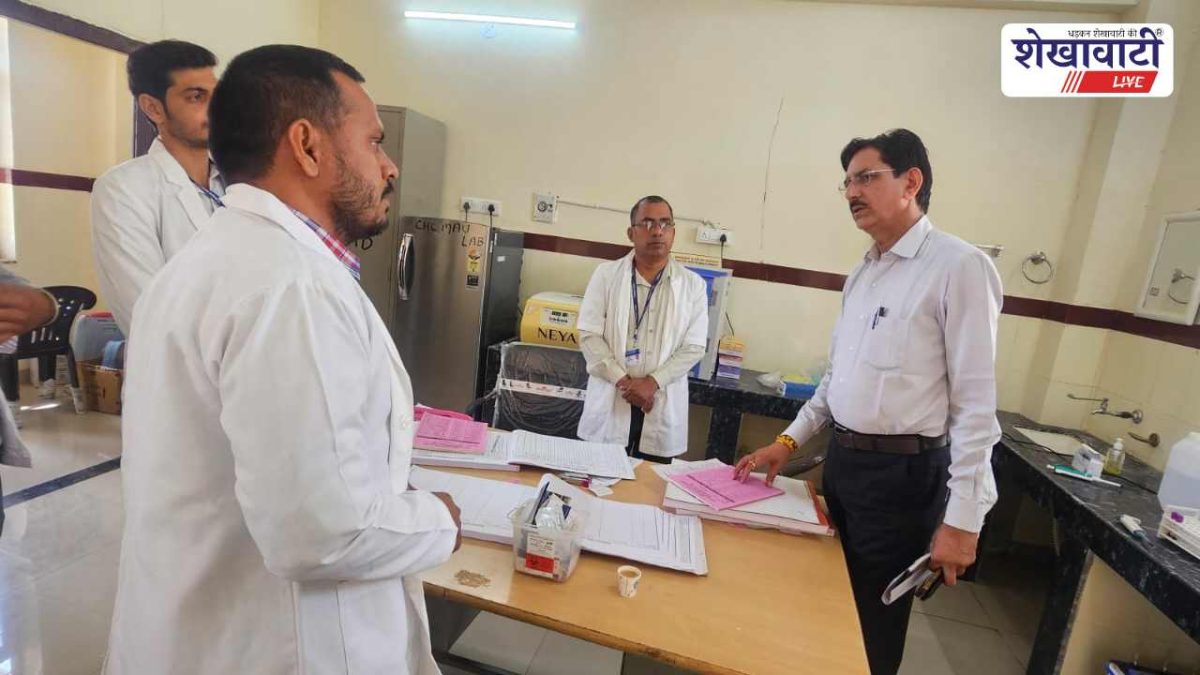 Sikar News : श्रीमाधोपुर में SDM का औचक निरीक्षण, अस्पतालों को निर्देश